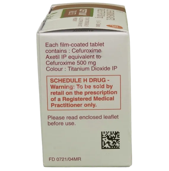 ceftum 500mg tablet 4's